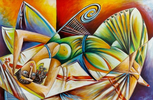 Woman Chillout, 2021, Thomas Lange