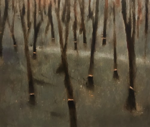 Podcięte drzewa, 2016, Wojciech Woźniak