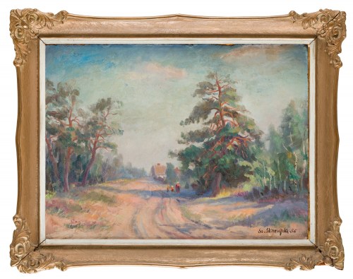 Wśród sosen, 1956, Szczepan Skorupka