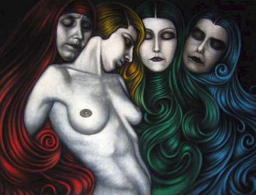 "Trzy siostry", Marian Lorek