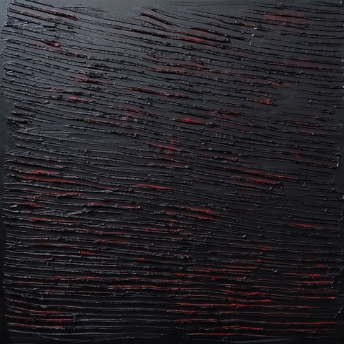 ur. 1979), Paint in black, 2021, Magdallene Penke