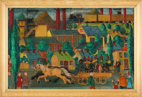 Orkiestra górnicza, 1977, Paweł Wróbel