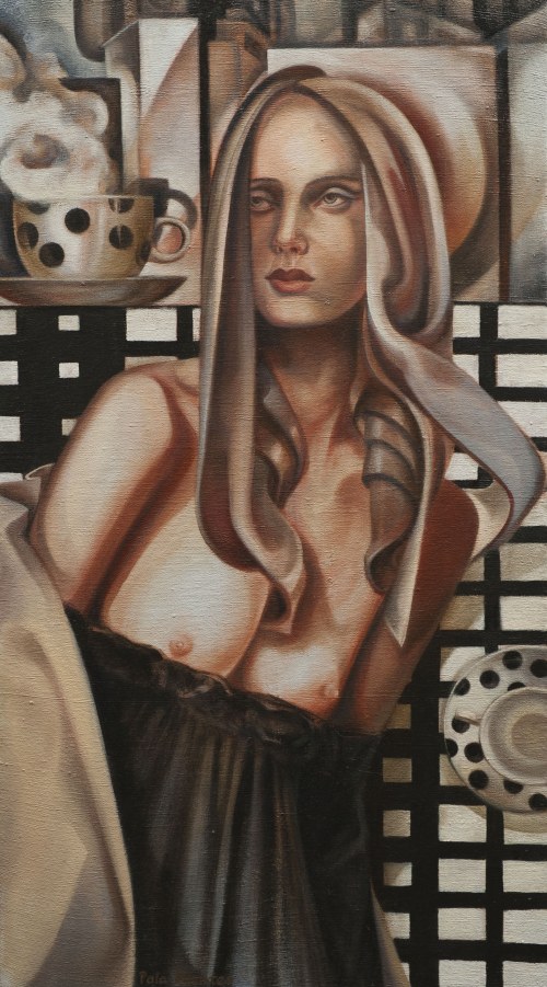 "Kawa z mlekiem", 2013, Marzena Naliwajko