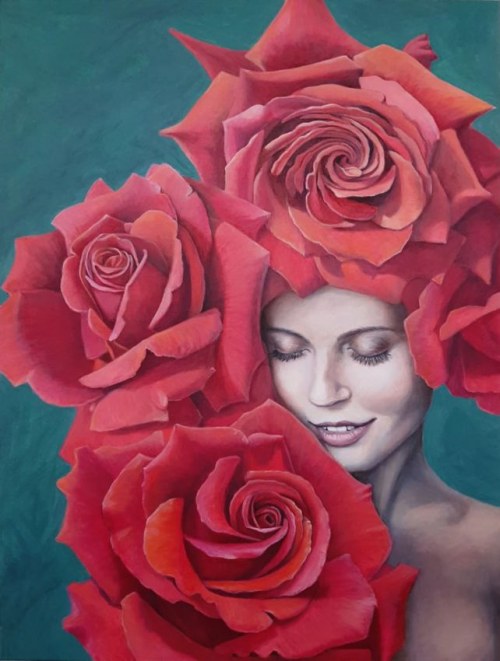 Moskwa), Rose Girl, 2021 r., Olena Lytvynenko