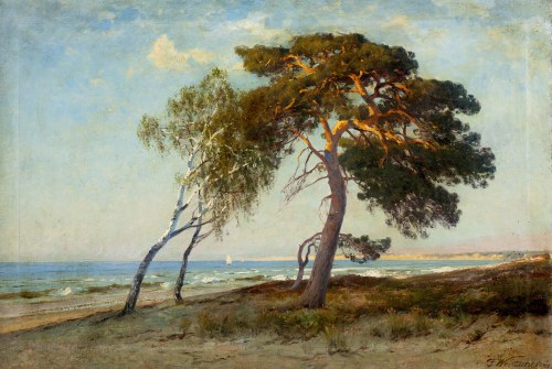 Widok na morze, 1911, Julius Wentscher