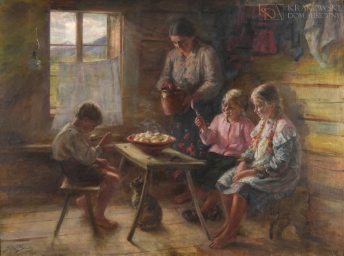 "Przy obiedzie", Sylweriusz Saski