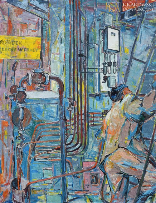 "Motyw z kotłowni II", Alojzy Siwecki