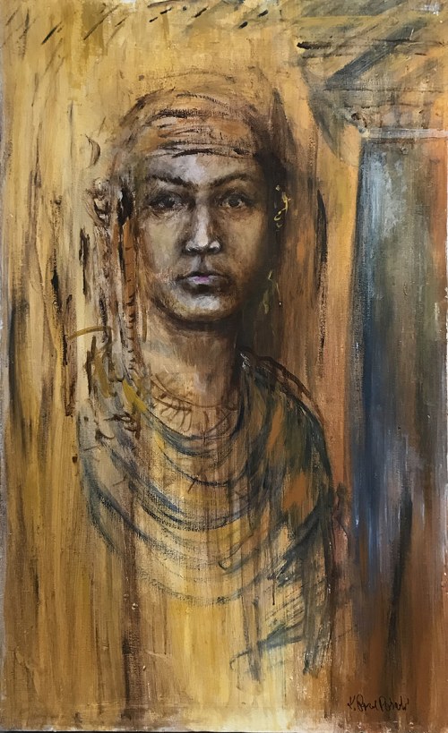 Portret J, 2021, Kamila Guzal-Pośrednik