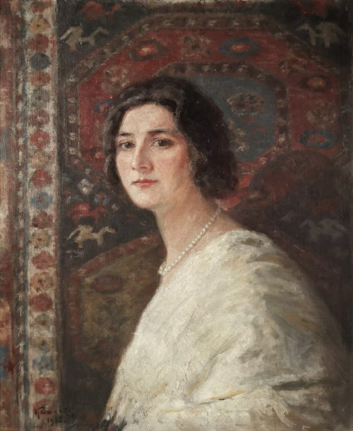 Portret kobiety, 1935, Alojzy Roman Kawecki