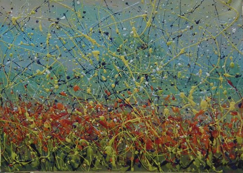 Bajeczna łąkaII,2006, Wiesław Grzech