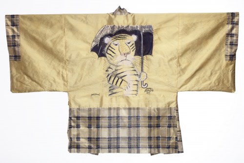 Art. hour kimono dwustronne " Tygrysek", 2021, Anna Katarzyna Borowczak