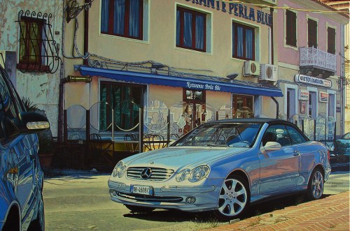 Sardynia. La Maddalena. Mercedes CLK, 2013, Andrzej Adam Sadowski