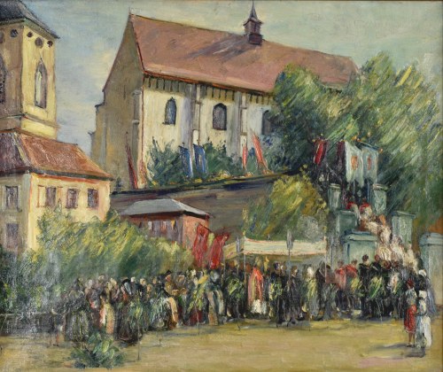 Procesja, Malarz Nierozpoznany