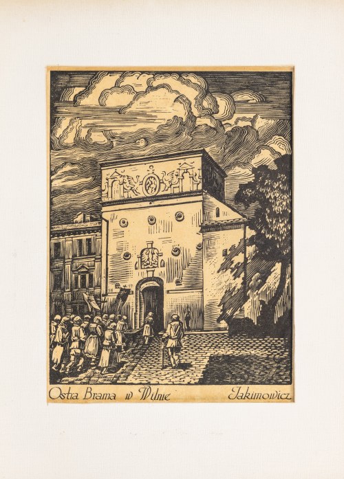 Ostra Brama w Wilnie, 1928, Roman Jakimowicz