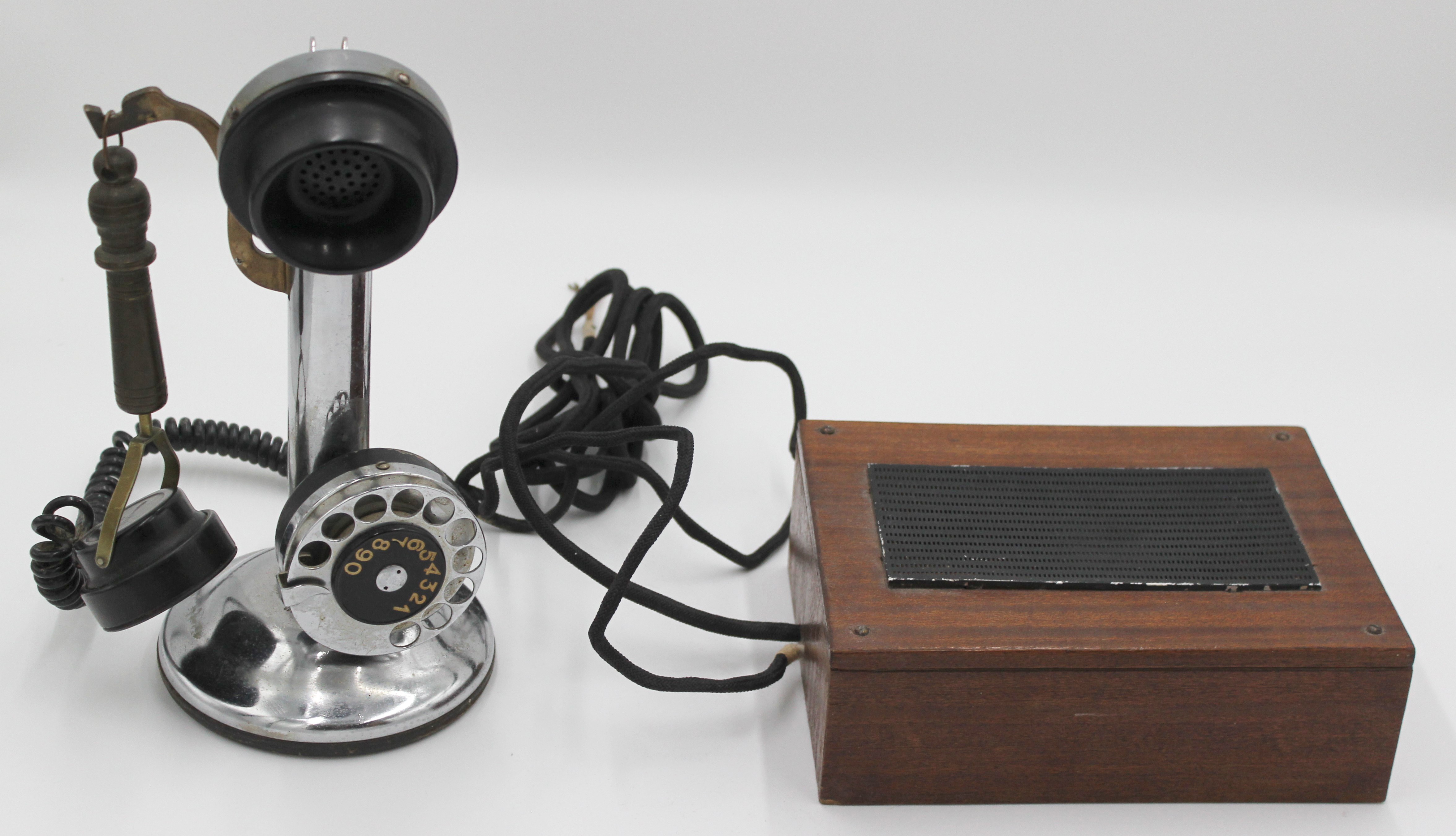 TELEFON. Produkcja Western Electric USA. Lata trzydzieste XX w