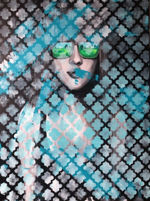 Blue day, 2021, Katarzyna Krzęczko