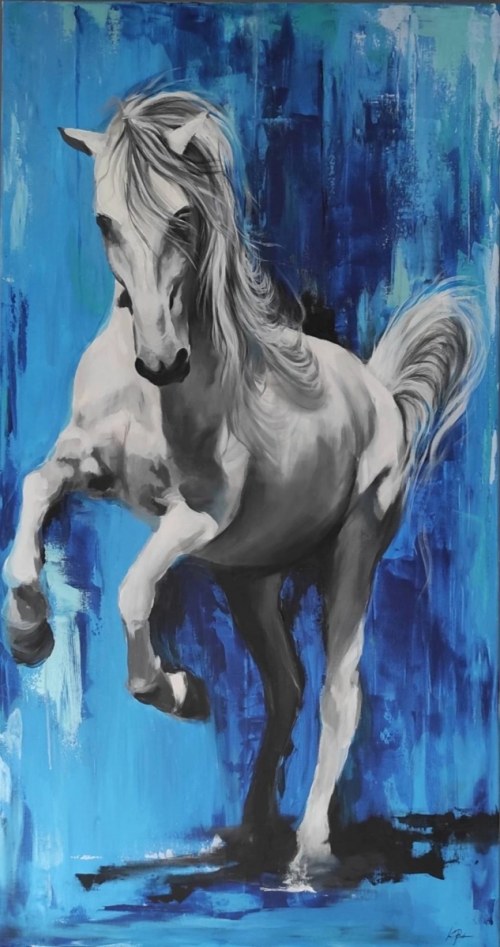 Blue2, 2021, Katarzyna Łagódka