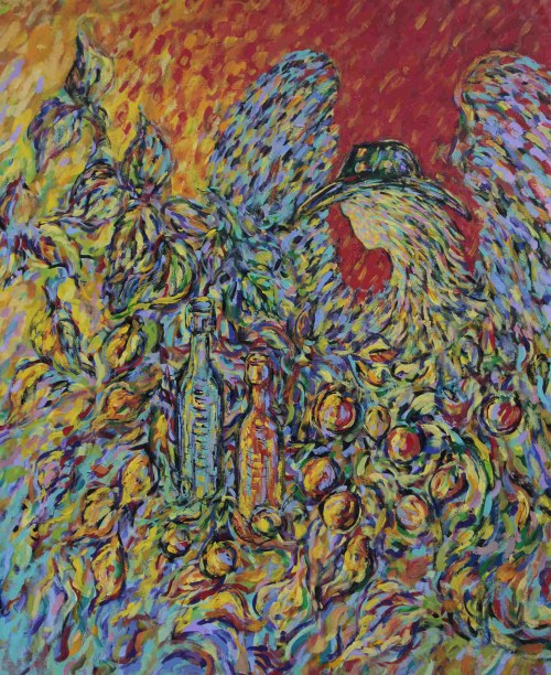 Anioł w ogrodzie, 2003, Adam Bojara