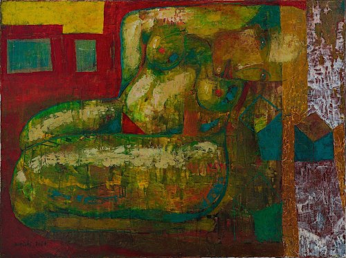 Akt zielony, 2014, Jakub Chomicki