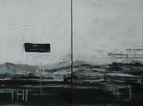 Division X-357, dyptyk, 2021, Dominika Surmacz