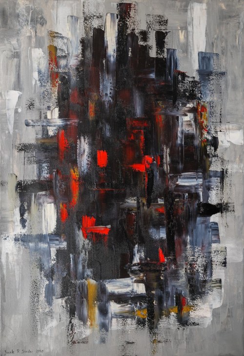 Red accent, 2020, Jacek Paweł Siedlec