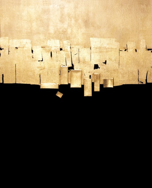Impressione in Black and Gold XI, 2021, Anna Gulak