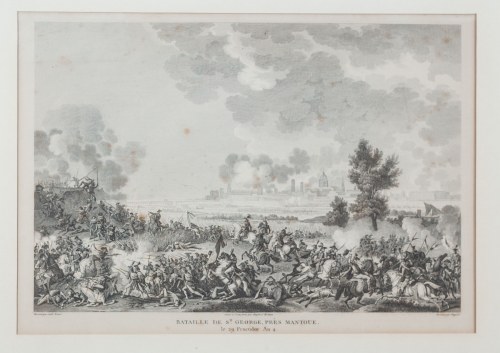 Kampania włoska Napoleona. Bitwa pod Mantuą, ok 1800 r., Carle Vernet