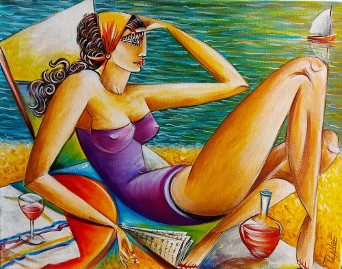 Woman Chillout, 2021, Thomas Lange