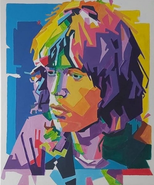 Mick Jagger, 2021r., Sylwia Klimczak