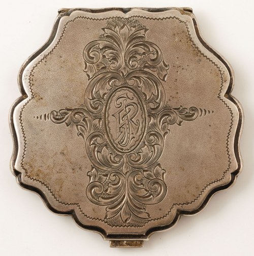 Polska, Warszawa, ok. 1920, Puderniczka