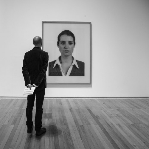 Przed obrazem (after Thomas Ruff), 2014 / 2022, Marta Leśniakowska