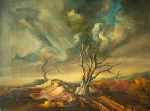 Pejzaż surrealistyczny, Henryk Kozakiewicz