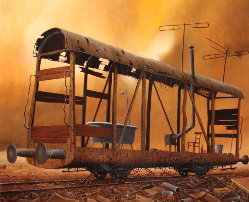 Stary wagon 2 / Kamper na szynach, Andrzej Żurański