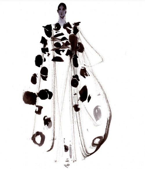 Fashion Illustration, 2020, Anna Halarewicz