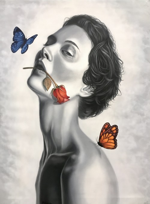 Rosa y Mariposa, Reinier Cabrera