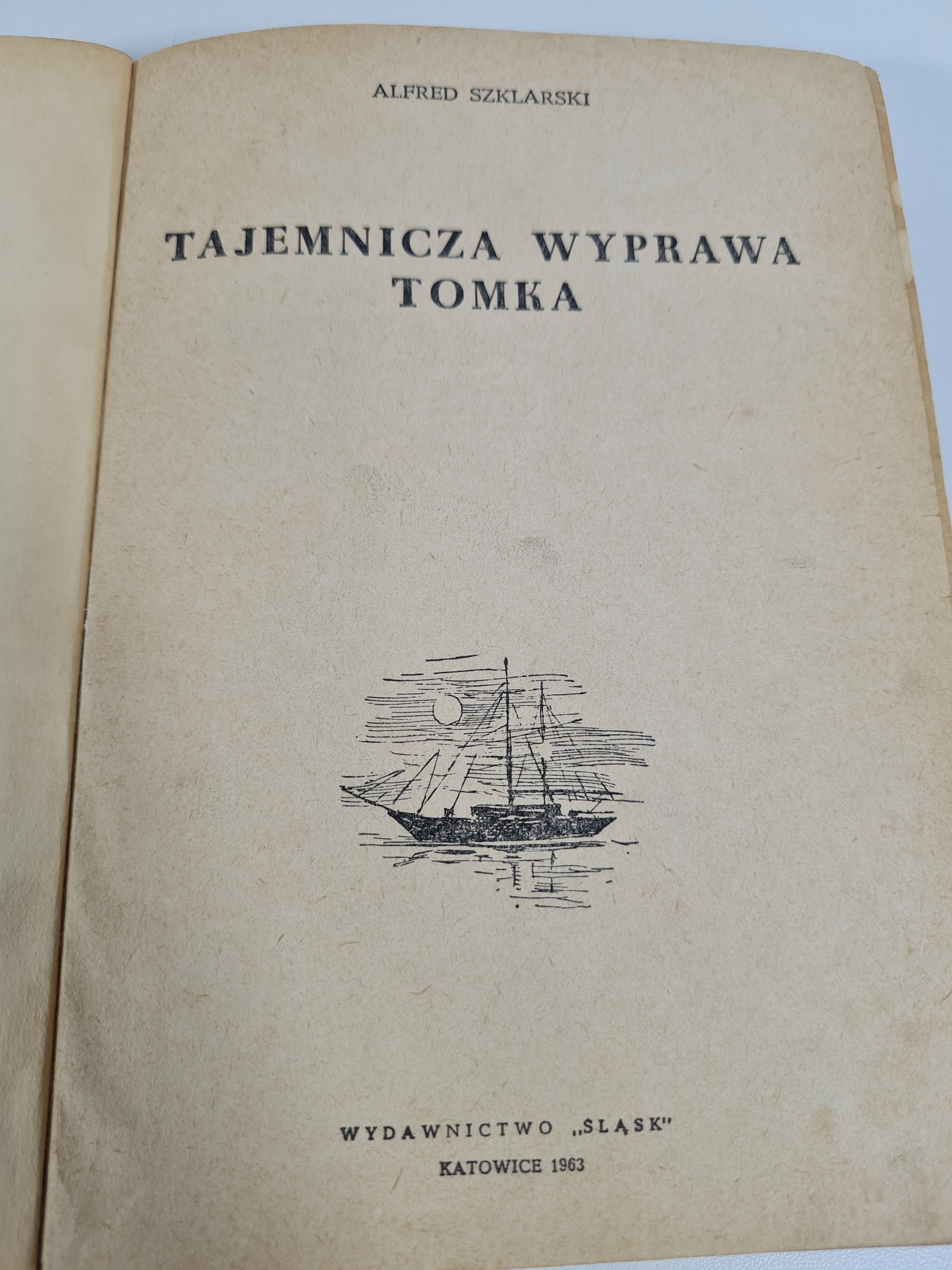 SZKLARSKI Alfred - TAJEMNICZA WYPRAWA TOMKA, Wydanie 1 - Aukcja