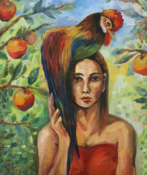 Apolonia w ogrodzie, 2022, Dorota Jacyniak