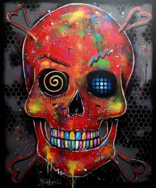 (S)kull Boy, 2021r., Paweł Świderski