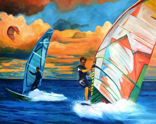 Windsurferzy, 2021 r., Piotr Kieruj