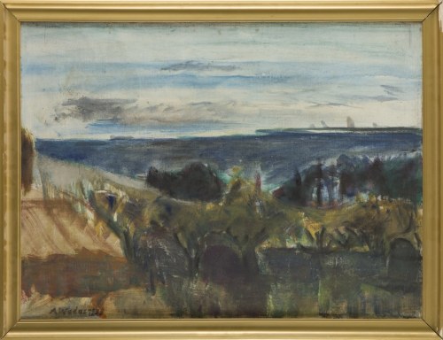 Pejzaż morski, 1988 r., Andrzej Wadas