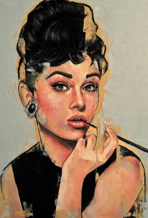 Audrey u Tiffany'ego, 2021, Jaga Szczepanik