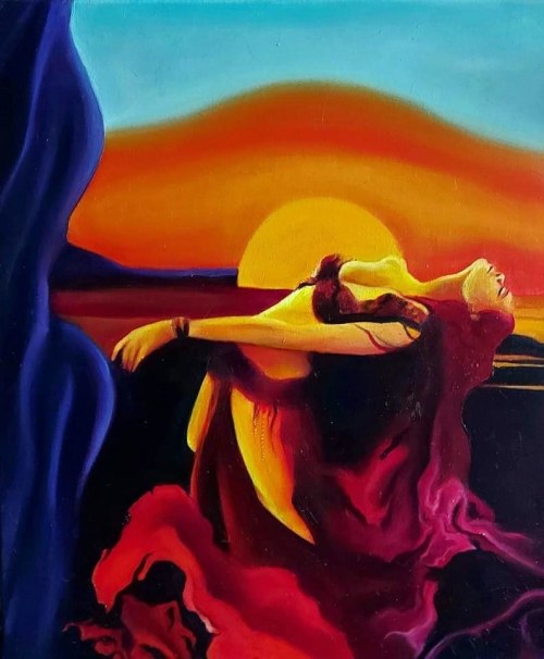 Into the Sun, 2021 r., Patrycja Folatko-Karczmarczyk