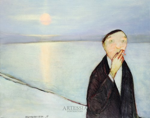Wieczorny spacer, 1997, Andrzej Umiastowski