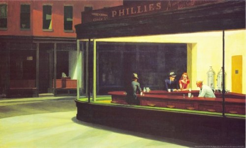 Nighthawks, 1989, Edward Hopper