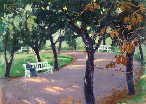 "W parku", Bronisława Rychter-Janowska