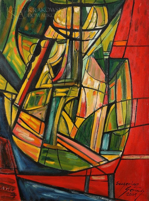 "Dziewczyna z warkoczem", Eugeniusz Gerlach