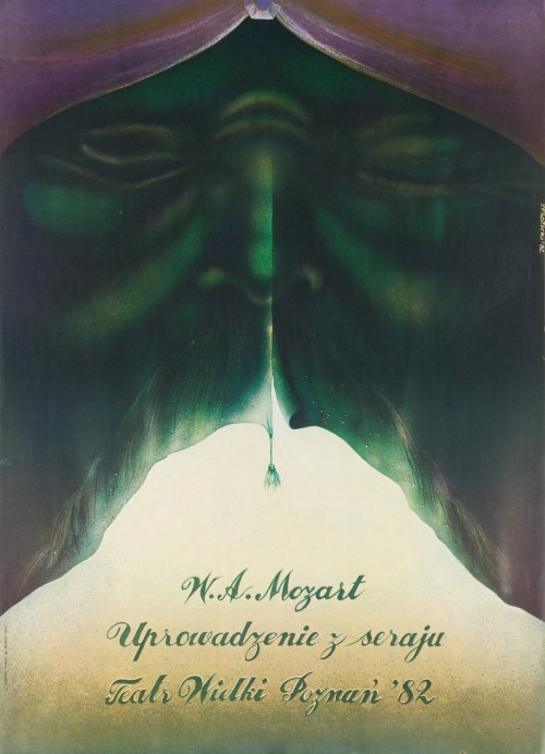Uprowadzenie z Seraju - Teatr Wielki, Poznań 1982 r., Wolfgang Amadeusz Mozart