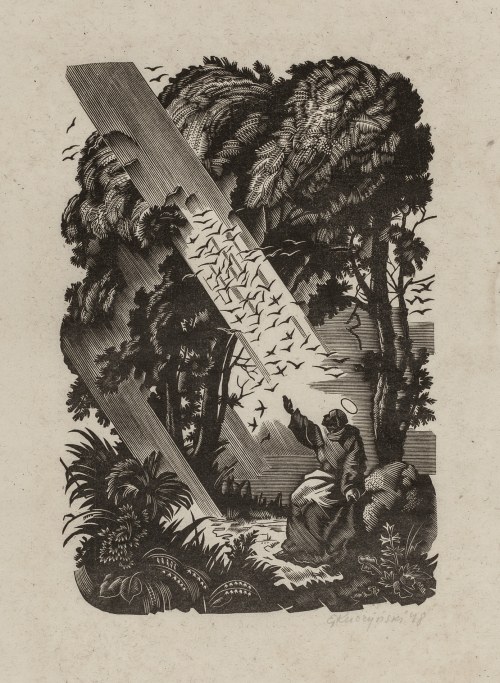 Święty Franciszek, 1948 r., Edward Kuczyński