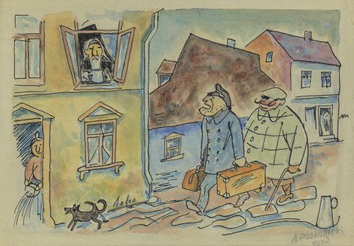 Przyjechał pan, 1960 r., Adam Podhorecki