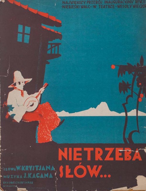 Nie trzeba słów, 1930 r., Marian Walentynowicz